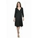 thumbnail image 1 of Vestido envolvente Roman Fashion /Juvenil, 6259 (Negro) negro EG, 1 of 4