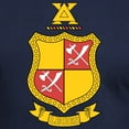 thumbnail image 3 of CafePress - Delta Chi Coat Of Arms T Shirt - Men's Fitted T-Shirt, 3 of 4