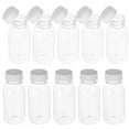 thumbnail image 6 of Worgeous 200ml Mini Transparent Reusable Plastic Water Bottles Lids for Drinking and Travel Use, 6 of 6