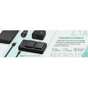 RAVPOWER RP-BC002 Battery Charger & 2 Rechargeable Li-ion Battery For Nikon PB28