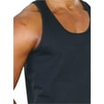 thumbnail image 7 of ToBeInStyle Men's Muscle Cotton Tank Top - Black - Large, 7 of 7