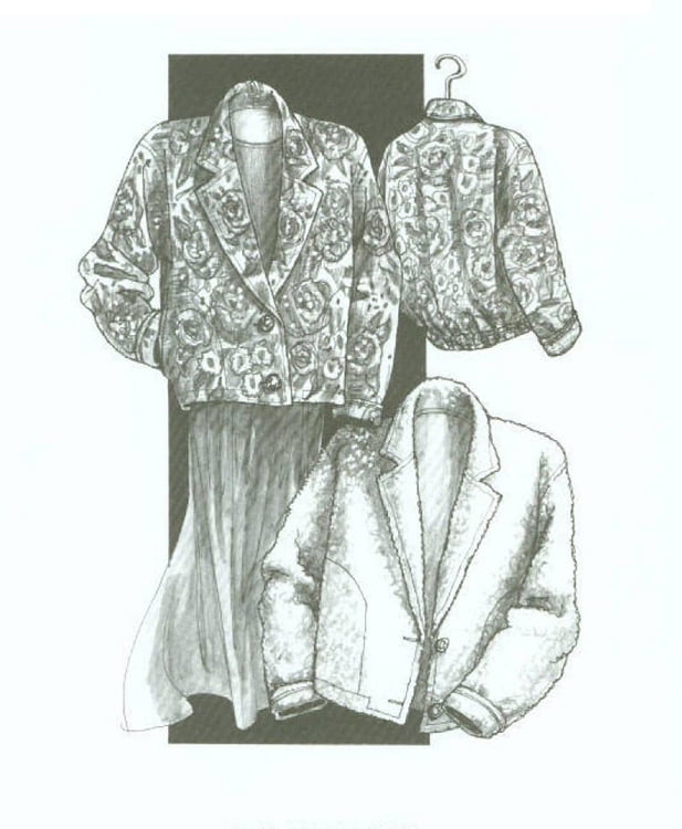 Great Copy 805 Blanket Jacket Sewing Pattern (Pattern Only)