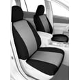 thumbnail image 2 of CalTrend Front Buckets NeoPrene Seat Covers for 2006-2010 Chrysler PT Cruiser - CR139-08PP Light Grey Insert with Black Trim, 2 of 3