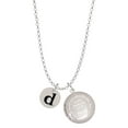 thumbnail image 1 of Delight Jewelry Silvertone Disc 1/2'' Initial - d - To the World You are a Mother Locket Necklace, 1 of 4