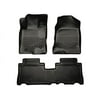 Husky Liners by RealTruck Weatherbeater | Compatible with 2012 - 2016 Chevrolet Captiva Sport - Front & 2nd Row Liner - Black, 3 pc. | 96321