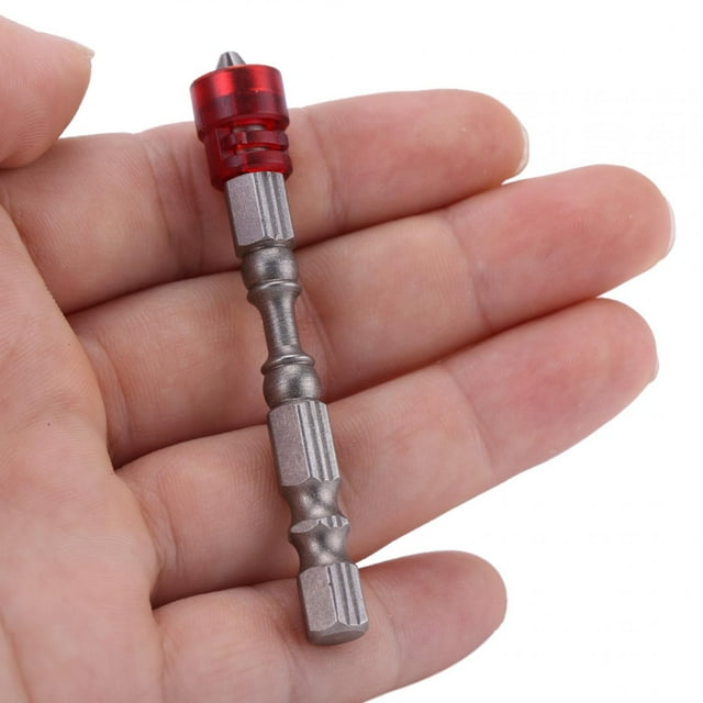 Juego De Puntas De Destornillador PH2 Magnéticas De Acero S2, aleación De Alta Resistencia, Magnetismo Fuerte Adecuado Para Taladros Eléctricos, 5 Uds.