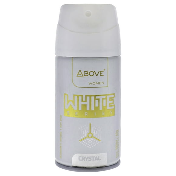 ABOVE Serie Blanca, Spray Corporal de Larga Duración, Cristal, 325 ml