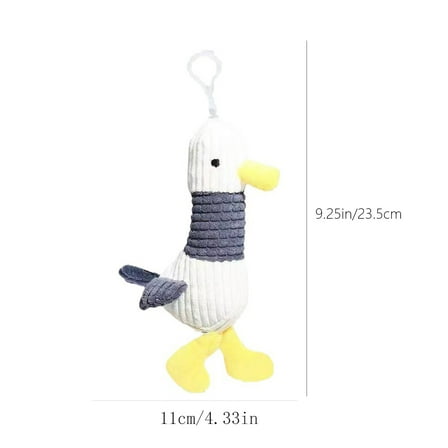 ToysYGift Plush Keychain Stuffed Animal Toy Plush Seagull Keychain Animal Keyring Pendant Hanging Keyring for Bag Car Party Favor Random Color