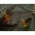 thumbnail image 3 of oneOone Silk Tabby Fabric Christmas Tree Ikat Printed Fabric 1 Yard 42 Inch Wide, 3 of 3