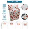 thumbnail image 6 of Red Poppy Table Runner 72 Inches, Spring Summer Flowers Botanical Watercolor Bed Runner Dresser Scarves Tabletop for Indoor Outdoor Parties/Ceremony/Banquet, 18" x 72", 6 of 9
