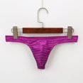 thumbnail image 3 of TIHLMK sous-Vêtements pour Hommes Taille Basse Mode Rayures Colorées String Confortable, 3 of 8
