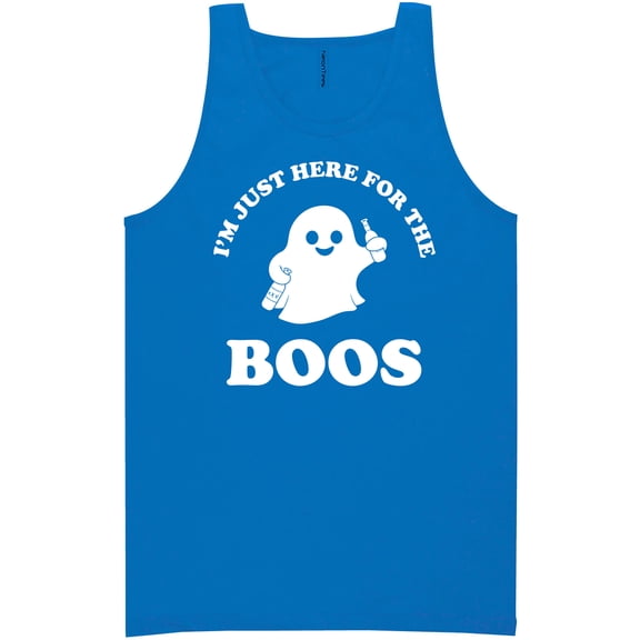 Just Here For The Boos Neon Tank Top