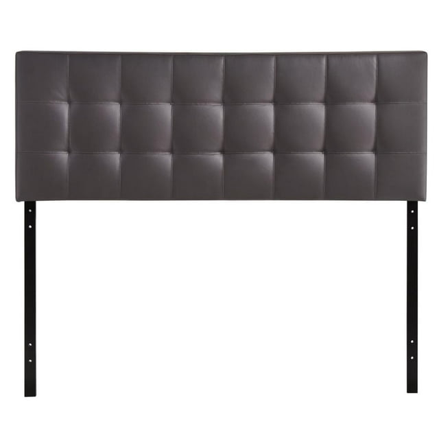 Modway Lily Tête de Lit Rembourrée en Vinyle Grand Format Brun