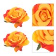 thumbnail image 3 of EeaseCA 8 Pcs Broche en Forme de Fleur Réaliste Rose Corsage Mariée Épingles à Poitrine Robe Épingle, 3 of 8