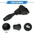 thumbnail image 4 of Car Turn Signal Switch Compatible for Ford Fiesta VI 2008-2009 Durable Black Headlight Switch Stalk, 4 of 6