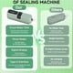 thumbnail image 3 of Mini Selladora Al Vacío Automática Inalámbrica, Portátil, para Uso Doméstico, para Envasado de Alimentos Pequeños, Máquina Selladora de Plástico, Color Verde., 3 of 5
