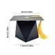 thumbnail image 3 of Cajas de dulces con forma de birrete de graduación: cajas de regalo de papel con borla para fiestas, cajas de dulces para celebraciones de graduación y obsequios para ceremonias de graduación., 3 of 6