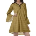 thumbnail image 3 of Moomaya Robes Aguichant Brodées Femmes Été Boho Robes de Plage Femmes, 3 of 4