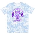 thumbnail image 3 of Inktastic Chiari Malformation Keep Calm Fight on T-Shirt, 3 of 5