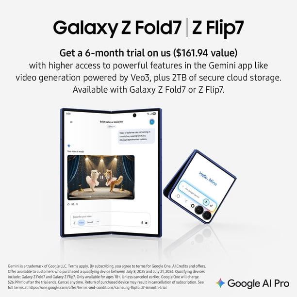 Samsung Galaxy Z Fold7 5G 256GB – Brand New – Unlocked (Canadian