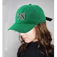 thumbnail image 2 of WITHMOONS Kids Boys Girls Baseball Cap Low Profile Cotton Hat Adjustable Size YZI0147 (Green), 2 of 2