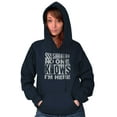 thumbnail image 3 of No One Knows I'm Here Antisocial Hoodie Sweatshirt Women Men Brisco Brands M, 3 of 6