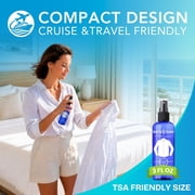 InstaSteam Clothes Wrinkle Release Spray Travel Size Skin Sensitive - Fragrance Free Wrinkle Releaser - Fabric Deodorizer, Fabric Softener, Anti Static Spray - Travel Essential 3 Fl Oz (Pack of 2)