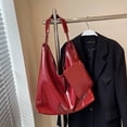 thumbnail image 1 of Bolso Hobo Elegante Hombro Retro Mano Cuero Vegano PU para Mujer Gran Capacidad Con Pequeño Compras, 1 of 9
