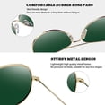 thumbnail image 5 of Joopin Polarized Aviation Sunglasses for Men Women Classic Mirrored Lens UV Protection Sun Glasses, 5 of 7
