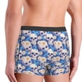 thumbnail image 3 of KLL white Skull blue daisy Men's Cotton Boxer Briefs Underwear-XX-Large, 3 of 8