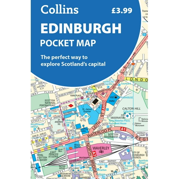Edinburgh Pocket Map: The Perfect Way to Explore Edinburgh, (Paperback)