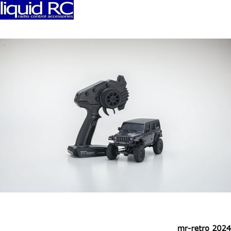 Kyosho America 32521GM Mini-Z 4x4 J33P Wrangler Rubicon Grey