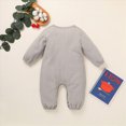 thumbnail image 5 of Gibobby Baby Onesies Comfortable Long Sleeved Crew Neck Bodysuit Color Ribbed 0 3 6 9 12 18 24Months Newborn Jumpsuit Soft Unisex Baby Clothes(6-9 Months,Grey), 5 of 9