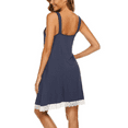 thumbnail image 4 of Camisón de encaje para mujer, camisón de encaje, lencería de jersey de algodón Ormromra WMZL-1161-12, 4 of 6