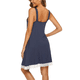 thumbnail image 4 of Camisón de encaje para mujer, camisón de encaje, lencería de jersey de algodón MFZFUKR WMZL-1161-10, 4 of 6
