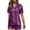Purple, variant on Robe Women Set Pajama Short Loose Sets Satin Nightwear Suit Nightgown Women Short Underwear Pajama Pajamas Underwear Women's