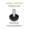 thumbnail image 2 of Niveladores para muebles Slipstick Gorilla Outdoor de nylon de 22 mm, paquete de 8, 2 of 8