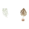 thumbnail image 1 of Adhesivo de pared,Vinilo decorativo de pared con enredaderas colgantes para dormitorio (DIY),Vinilo decorativo de hojas verdes para pared,ideal para la oficina.,Escultura de hoja,Estatua de, 1 of 8
