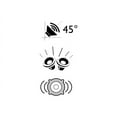 thumbnail image 3 of Creative Pebble 2.0 USB-Powered Desktop Speakers with Far-Field Drivers - White, 3 of 5