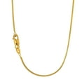 thumbnail image 2 of JewelStop 14k Yellow Gold 0.9mm Franco Chain, Lobster Claw - 18 Inches, 2.8gr., 2 of 5