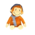 thumbnail image 1 of Muñeca de peluche Curious Monkeys George 30 cm Anime, 1 of 2