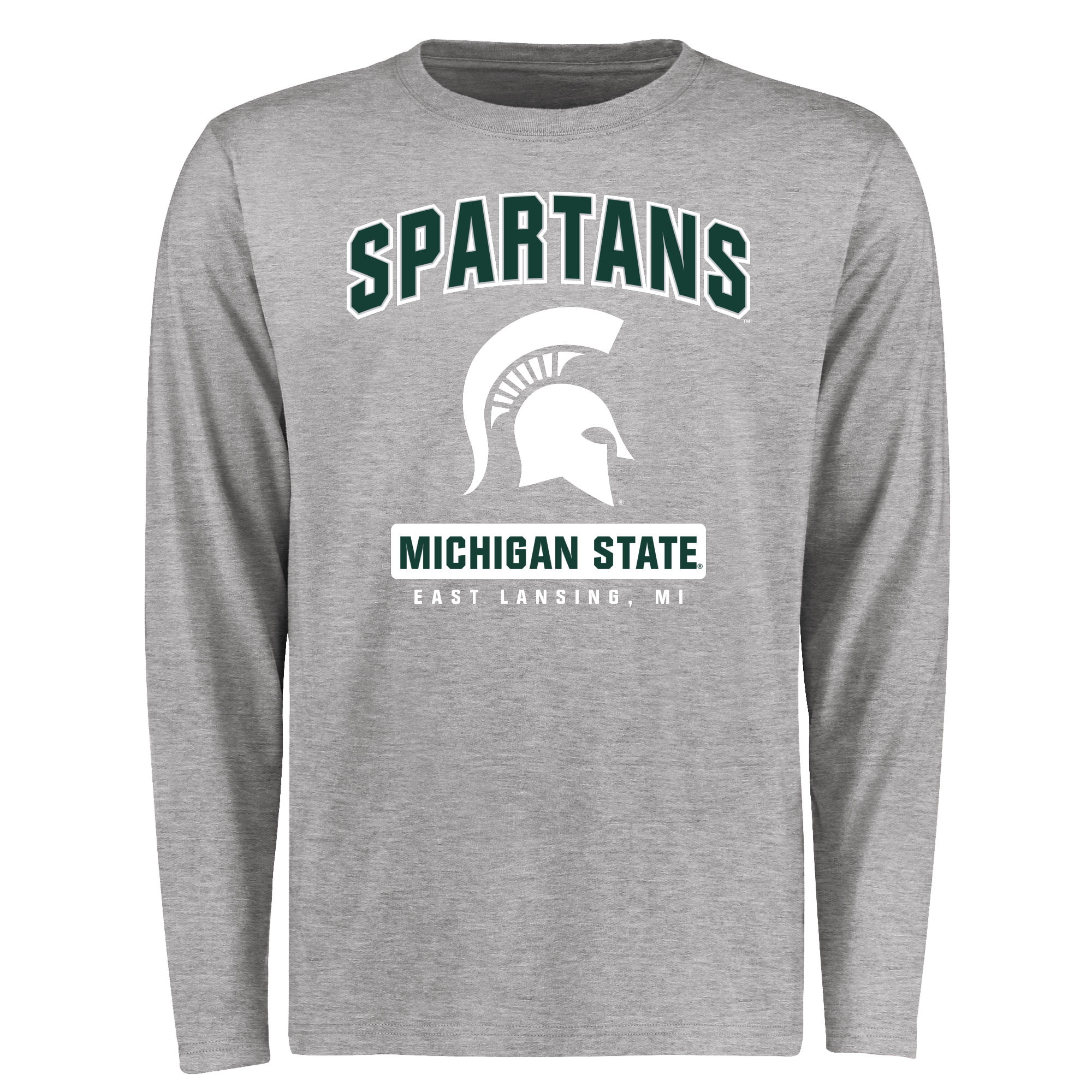 Fanatics - Michigan State Spartans Big & Tall Campus Icon Long Sleeve T ...