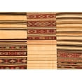 thumbnail image 1 of Ahgly Company Indoor Rectangle Patchwork Orange Transitional Area Rugs, 8' x 12', 1 of 1