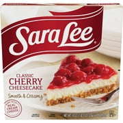 Sara Lee Cherry Cheesecake, 19 Ounce -- 12 per case.