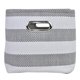 thumbnail image 2 of Gaveta Organizadora Home  Home Rayas Gris Y Blanco 38X26X24, 2 of 3