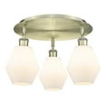 thumbnail image 4 of Innovations Lighting - Brookfield - 3 Light Flush Mount In Art Deco Style-9.5, 4 of 5