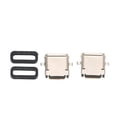 thumbnail image 2 of Conector de enchufe tipo C, placa de hundimiento 24P, 1,4 IPX7, enchufe hembra impermeable con anillos impermeables, 2 uds., 2 of 8