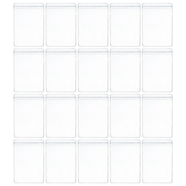Set de Libro Transparente para Almacenamiento de Joyería | 20 Sobres Transparentes con Cierre Zip-Lock | Organizador Compacto para Hasta 240 Piezas | Estuche Portátil Antideslustre para Pendientes