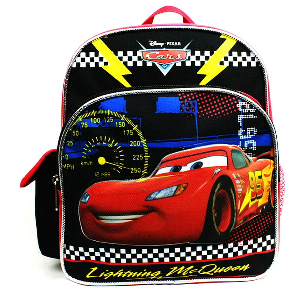 Marvel - Mini Backpack - Disney - Cars - Lightning McQueen Black New ...