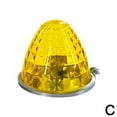 thumbnail image 1 of 1156 Bulb Truck Side Marker Light Watermelon Glass Lens Light 12V 24V Indicator Warning Light, 1 of 7